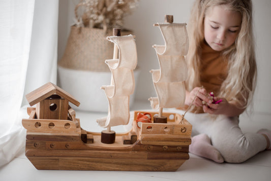 Wooden Pirate Ship